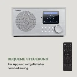 Silver Star Mini Internet DAB+/UKW Radio, WiFi, BT, DAB+/UKW, Weiß 12 Silver Star Mini Internet DAB+/UKW Radio, WiFi, BT, DAB+/UKW, Weiß -Einrichtungsgeschäft 10032792 de 0003 logo
