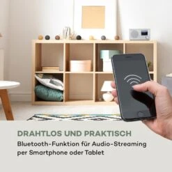 Silver Star Mini Internet DAB+/UKW Radio, WiFi, BT, DAB+/UKW, Weiß 14 Silver Star Mini Internet DAB+/UKW Radio, WiFi, BT, DAB+/UKW, Weiß -Einrichtungsgeschäft 10032792 de 0005 logo