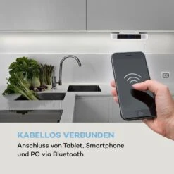 KR-140 Bluetooth Küchenradio DAB+/UKW Freisprechfunktion LED-Licht -Einrichtungsgeschäft 10032851 de 0004 logo