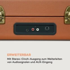 Jerry Lee BT Plattenspieler BT USB Aufnahme & Wiedergabe Braun -Einrichtungsgeschäft 10032869 de 0008 logo