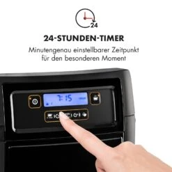 Aromatica II Set Kaffeemaschine, Mahlwerk, 1,25 L, Schwarz -Einrichtungsgeschäft 10032874 de 0005 logo