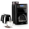 Aromatica II Set Kaffeemaschine, Mahlwerk, 1,25 L, Schwarz