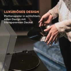 Fullmatic Vollautomatischer Plattenspieler USB Vorverstärker Schwarz -Einrichtungsgeschäft 10032888 de 0003 logo