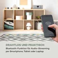 Silver Star Stereo Internet DAB+/UKW Radio, WiFi, BT, DAB+/UKW, Eiche -Einrichtungsgeschäft 10032916 de 0005 logo