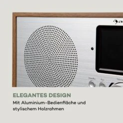 Silver Star Stereo Internet DAB+/UKW Radio, WiFi, BT, DAB+/UKW, Eiche -Einrichtungsgeschäft 10032916 de 0008 logo