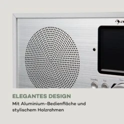 Silver Star Stereo Internet DAB+/UKW Radio, WiFi, BT, DAB+/UKW, Weiß -Einrichtungsgeschäft 10032917 de 0008 logo