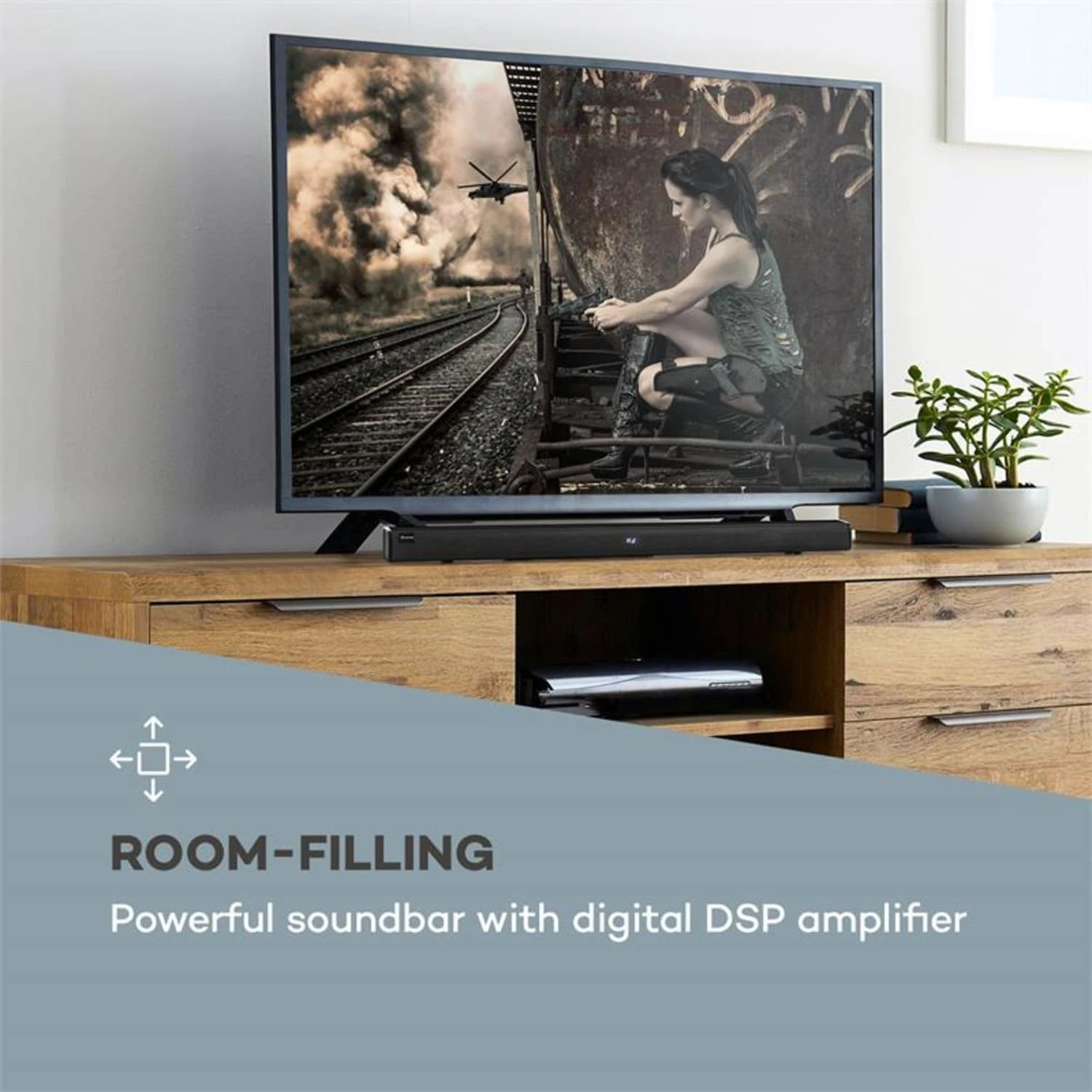 Areal Bar 650 2.1 Sound System Soundbar 120W RMS-Leistung BT USB 2 Areal Bar 650 2.1 Sound System Soundbar 120W RMS-Leistung BT USB – Bild 2