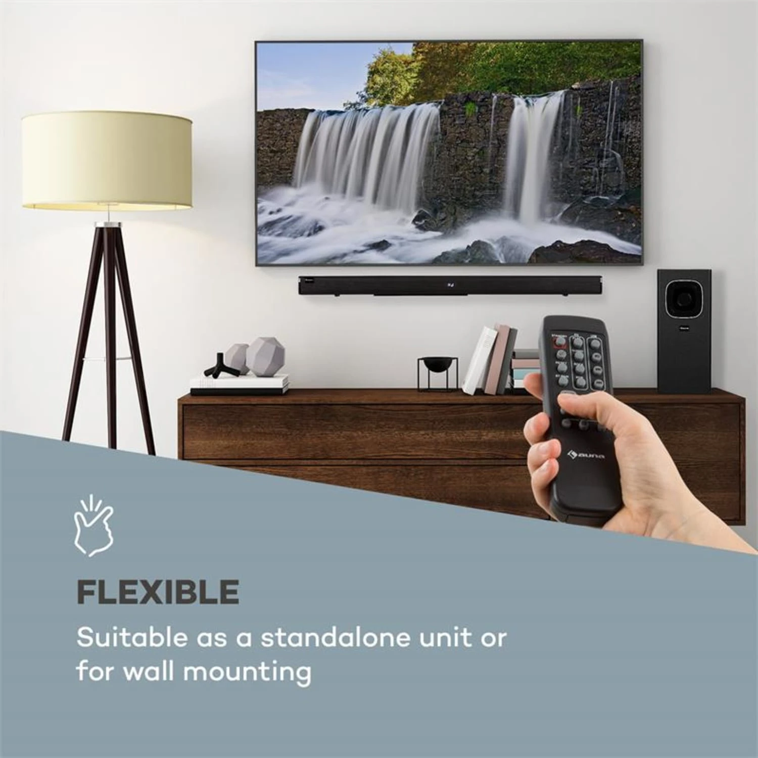 Areal Bar 650 2.1 Sound System Soundbar 120W RMS-Leistung BT USB 4 Areal Bar 650 2.1 Sound System Soundbar 120W RMS-Leistung BT USB – Bild 4