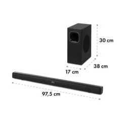 Areal Bar 650 2.1 Sound System Soundbar 120W RMS-Leistung BT USB 17 Areal Bar 650 2.1 Sound System Soundbar 120W RMS-Leistung BT USB -Einrichtungsgeschäft 10032983 yy 0010 logo Auna 2 1CH Soundbar