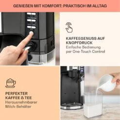 Baristomat 2-in-1-Heißgetränkeautomat Kaffee Tee Milchschaum 10 Baristomat 2-in-1-Heißgetränkeautomat Kaffee Tee Milchschaum -Einrichtungsgeschäft 10033138 de 0003 usp
