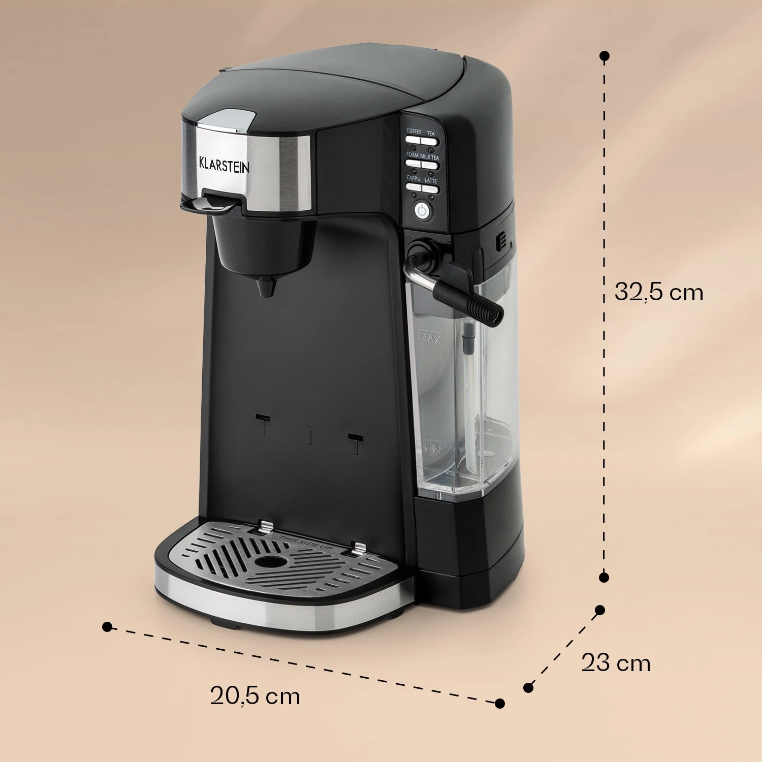 Baristomat 2-in-1-Heißgetränkeautomat Kaffee Tee Milchschaum 8 Baristomat 2-in-1-Heißgetränkeautomat Kaffee Tee Milchschaum – Bild 8