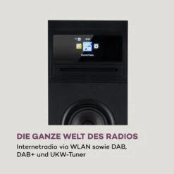 Karaboom 100 Wifi Turmlautsprecher Internetradio DAB+ BT 120W Schwarz -Einrichtungsgeschäft 10033151 de 0003 logo