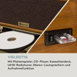 Belle Epoque 1910 Retro-Stereoanlage Plattenspieler CD Lautsprecher -Einrichtungsgeschäft 10033179 de 0007 logo