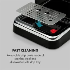 Espressionata Gusto Espressomaschine 1100W 15 Bar Druck Schwarz 14 Espressionata Gusto Espressomaschine 1100W 15 Bar Druck Schwarz -Einrichtungsgeschäft 10033209 yy 0006 logo Klarstein Espressionata Gusto Espressomaschine