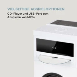 Karaboom 100 Sing Karaoketurm 120W Max. CD-Player 2 Mikrofone Wireless -Einrichtungsgeschäft 10033249 de 0004 logo
