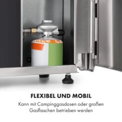 Crossfire Vertikaler Gasgrill 800°C Infrarot-Brenner 12.000 BTU Silber -Einrichtungsgeschäft 10033288 de 0004 logo