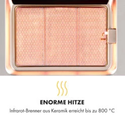 Crossfire Vertikaler Gasgrill 800°C Infrarot-Brenner 12.000 BTU Silber -Einrichtungsgeschäft 10033288 de 0005 logo