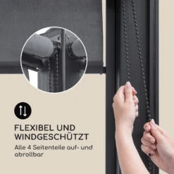 Pantheon Cortina Pavillon Mit Dach 3x4m 4 Seitenteile Grau -Einrichtungsgeschäft 10033319 de 0005 logo