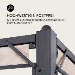 Pantheon Cortina Pavillon Mit Dach 3x6m 4 Seitenteile Beige -Einrichtungsgeschäft 10033320 de 0007 logo