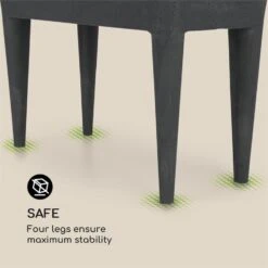 Mammutgrow Hochbeet 76 X 65 X 37 Cm UV- Und Frostschutz Anthrazit -Einrichtungsgeschäft 10033360 yy 0007 logo Blumfeldt Mammutgrow Hochbeet anthrazit