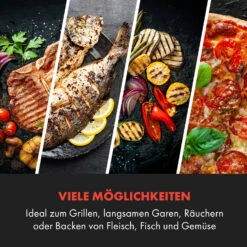 Queensize Kamado Grill Thermometer Abnehmbare Seitenteile Schwarz 14 Queensize Kamado Grill Thermometer Abnehmbare Seitenteile Schwarz -Einrichtungsgeschäft 10033377 de 0005 logo