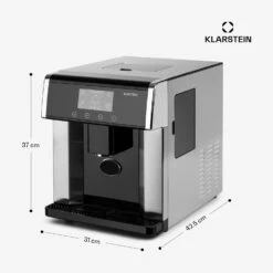 Eiszeit Eiswürfelmaschine Edelstahl 3 Eiswürfelgrößen Silber 13 Eiszeit Eiswürfelmaschine Edelstahl 3 Eiswürfelgrößen Silber -Einrichtungsgeschäft 10033478 yy 0011 dimensions