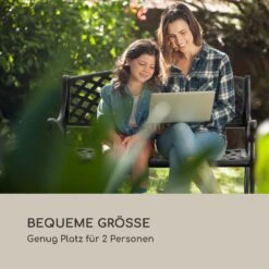 Pozzilli BL Gartenbank Aluminiumguss Witterungsbeständig Schwarz 12 Pozzilli BL Gartenbank Aluminiumguss Witterungsbeständig Schwarz -Einrichtungsgeschäft 10033486 de 0005 logo