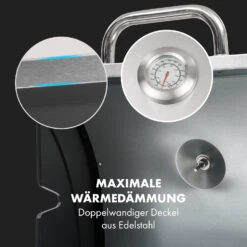 Gazooka 2.0T Gas BBQ Grill 2x3kW Brenner Edelstahl -Einrichtungsgeschäft 10033532 de 0007 logo