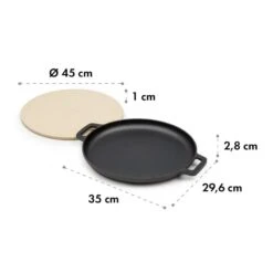 Tomahawk 3.1 S Brat & Back-Set Pfanne Pizzastein Ø29 Cm 9 Tomahawk 3.1 S Brat & Back-Set Pfanne Pizzastein Ø29 Cm -Einrichtungsgeschäft 10033568 yy 0006 logo Klarstein Tomahawk Brat and Back Set