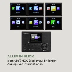 Streamo Stereoanlage Mit Internetradio WLAN DAB+ UKW CD-Player BT -Einrichtungsgeschäft 10033704 de 0008 logo