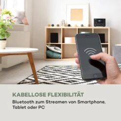 Streamo Stereoanlage Mit Internetradio WLAN DAB+ UKW CD-Player BT -Einrichtungsgeschäft 10033704 de 0009 logo