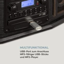 NR-620 DAB Stereoanlage Holz Plattenspieler DAB+ CD-Player Schwarz -Einrichtungsgeschäft 10033712 de 0008 logo