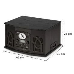 NR-620 DAB Stereoanlage Holz Plattenspieler DAB+ CD-Player Schwarz -Einrichtungsgeschäft 10033712 yy 0011 logo