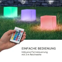 Shinecube XL Leuchtwürfel 40x40x40cm 16 Farben-LED 4 Licht-Modi Weiß -Einrichtungsgeschäft 10033732 de 0004 logo