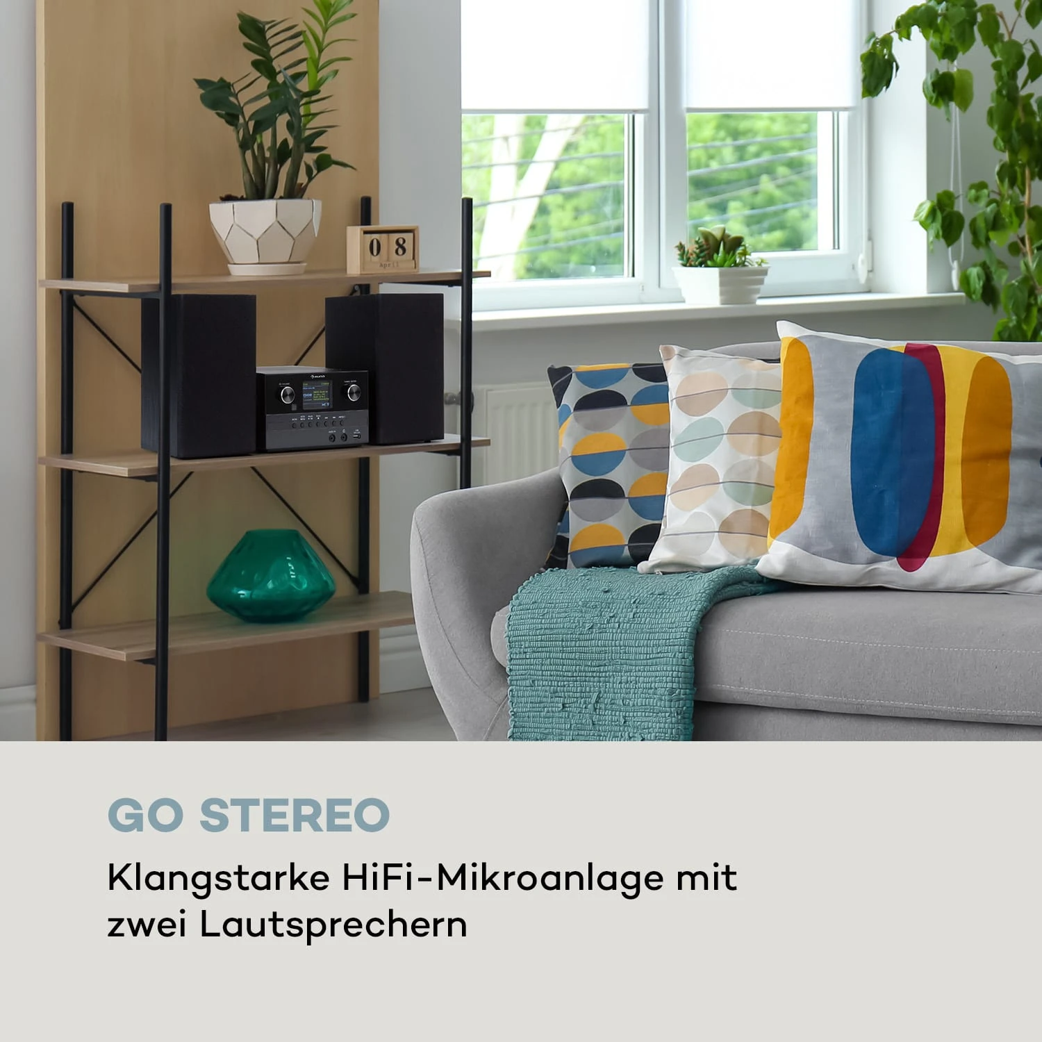 Connect System S Stereoanlage Boxen 20Wmax Internet/DAB+/UKW CD-Player 2 Connect System S Stereoanlage Boxen 20Wmax Internet/DAB+/UKW CD-Player – Bild 2