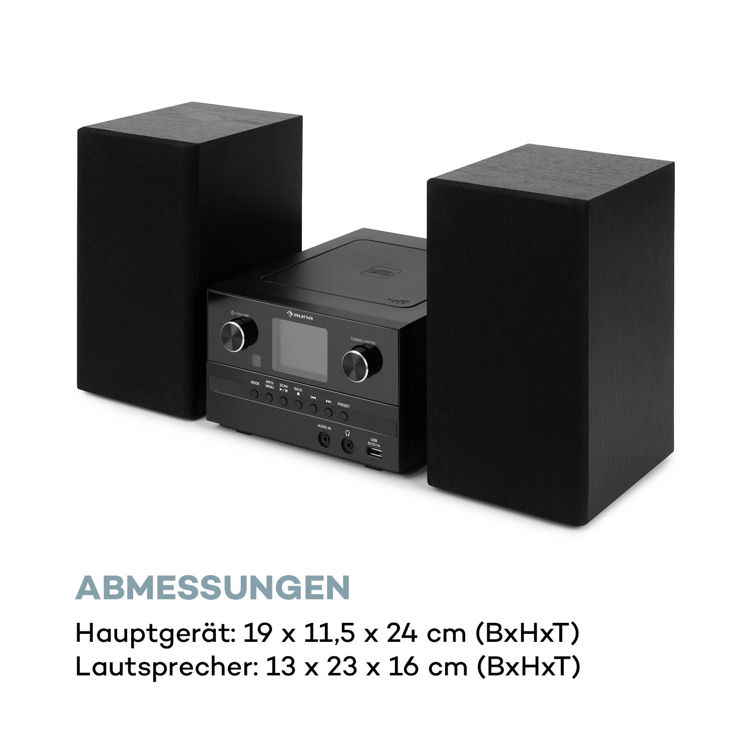 Connect System S Stereoanlage Boxen 20Wmax Internet/DAB+/UKW CD-Player 10 Connect System S Stereoanlage Boxen 20Wmax Internet/DAB+/UKW CD-Player – Bild 10