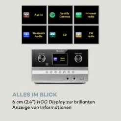 Connect System S Stereoanlage Boxen 20Wmax Internet/DAB+/UKW CD-Player -Einrichtungsgeschäft 10034072 de 0007 logo
