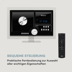 Stereo Sonic DAB+ Stereoanlage, DAB+, CD-Player, USB, BT, Schwarz -Einrichtungsgeschäft 10034086 de 0004 logo