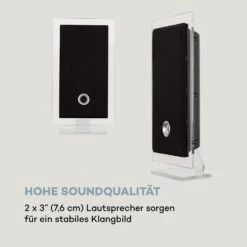 Stereo Sonic DAB+ Stereoanlage, DAB+, CD-Player, USB, BT, Schwarz -Einrichtungsgeschäft 10034086 de 0008 logo