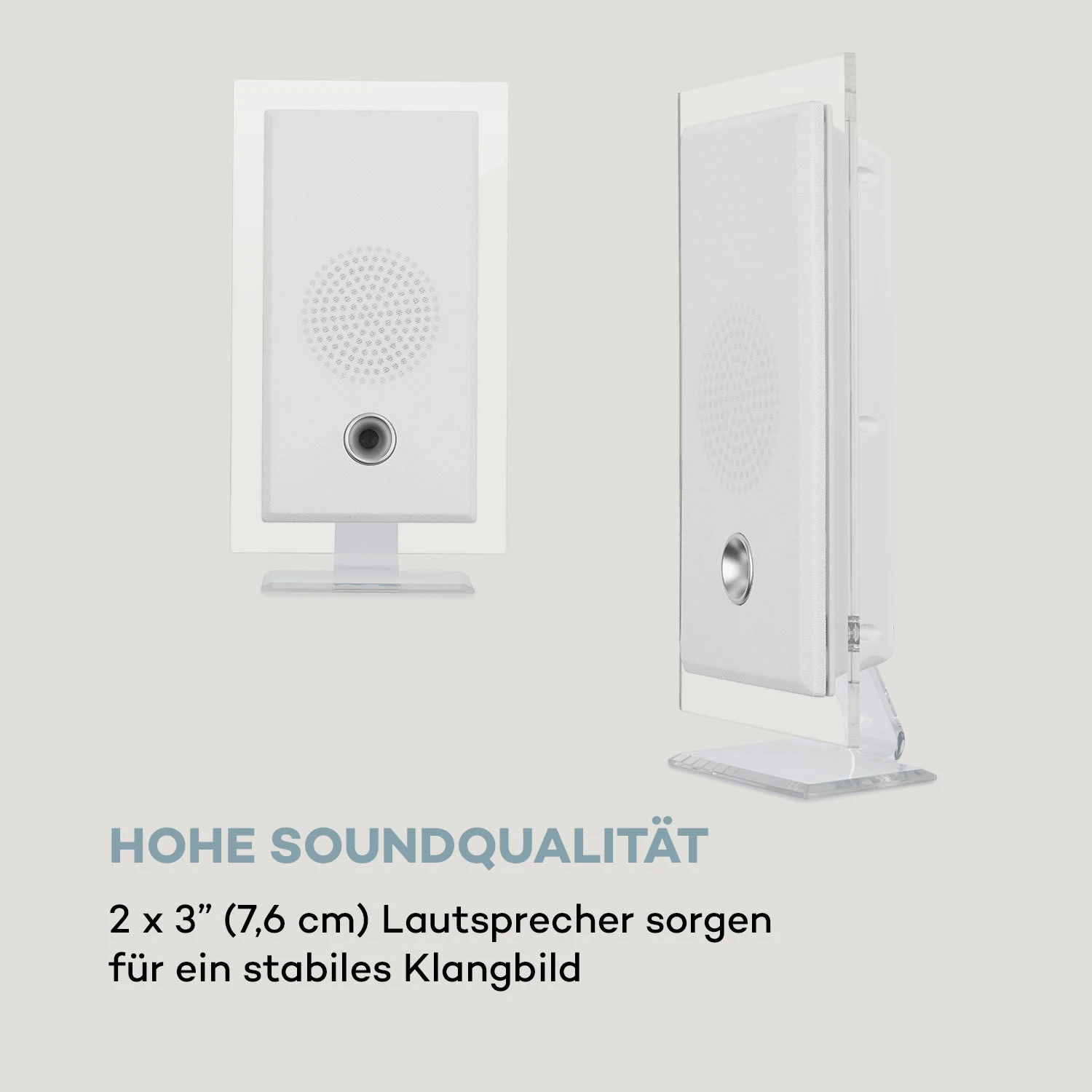 Stereo Sonic DAB+ Stereoanlage, DAB+, CD-Player, USB, BT, Weiß 8 Stereo Sonic DAB+ Stereoanlage, DAB+, CD-Player, USB, BT, Weiß – Bild 8