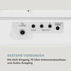 Stereo Sonic DAB+ Stereoanlage, DAB+, CD-Player, USB, BT, Weiß 18 Stereo Sonic DAB+ Stereoanlage, DAB+, CD-Player, USB, BT, Weiß -Einrichtungsgeschäft 10034087 de 0009 logo