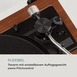 Birmingham HiFi Stereo-System DAB+/FM BT-Funktion Vinyl CD USB AUX-In -Einrichtungsgeschäft 10034090 de 0007 logo