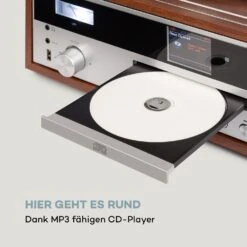 Birmingham HiFi Stereo-System DAB+/FM BT-Funktion Vinyl CD USB AUX-In -Einrichtungsgeschäft 10034090 de 0009 logo