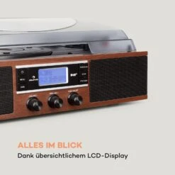 TT-138 DAB Plattenspieler DAB+/FM Riemenantrieb 33/45 U/min Line-Out -Einrichtungsgeschäft 10034092 de 0003 logo