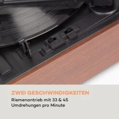 TT-138 DAB Plattenspieler DAB+/FM Riemenantrieb 33/45 U/min Line-Out -Einrichtungsgeschäft 10034092 de 0006 logo