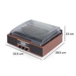 TT-138 DAB Plattenspieler DAB+/FM Riemenantrieb 33/45 U/min Line-Out -Einrichtungsgeschäft 10034092 yy 0008 logo
