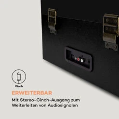 Sarah Ann DAB Plattenspieler 33/45/78 Rpm DAB+/UKW-Radio Bluetooth -Einrichtungsgeschäft 10034096 de 0007 logo