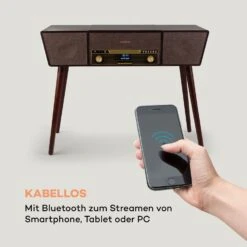 Belle Epoque 1912 Retro-Plattenspieler CD BT USB DAB+/UKW Braun -Einrichtungsgeschäft 10034402 de 0004 logo