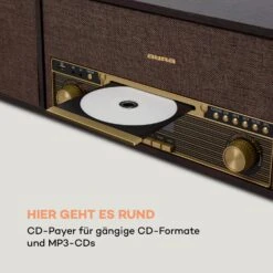 Belle Epoque 1912 Retro-Plattenspieler CD BT USB DAB+/UKW Braun -Einrichtungsgeschäft 10034402 de 0005 logo