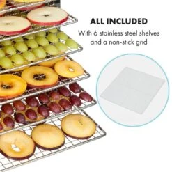 Flavour Dry Dörrautomat Temperatur: 35 - 75 °C Digitaler Thermostat -Einrichtungsgeschäft 10034423 yy 0005 logo Klarstein Flavour Dry Doerrautomat schwarz